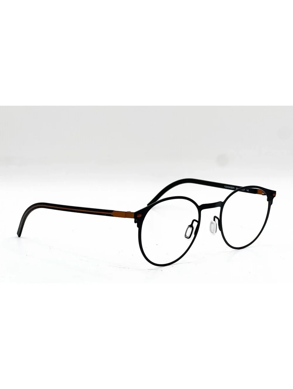 Flexon B2075 001 Black Authentic Eyeglasses 49-21-145